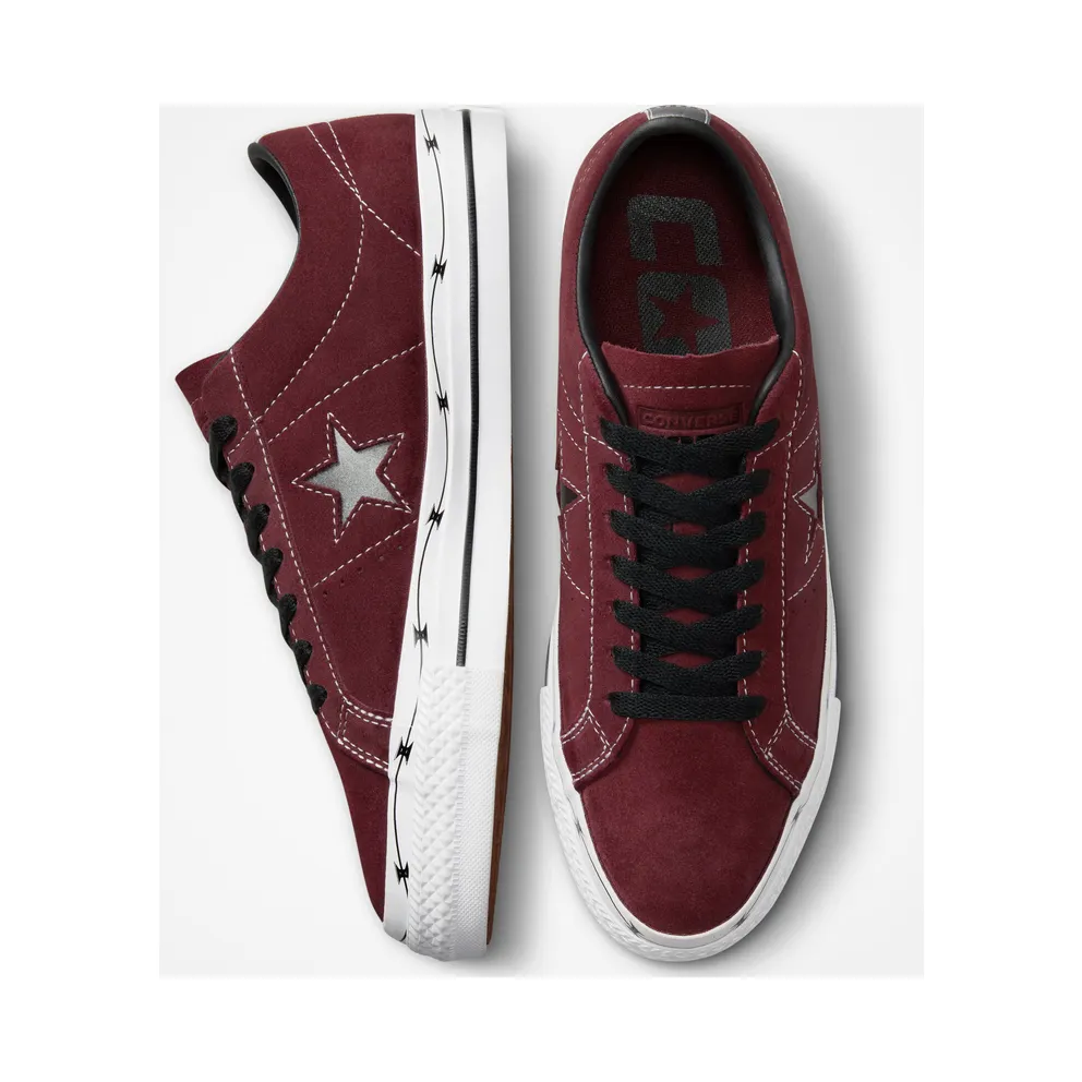 Converse CONS One Star Pro Razor Wire Deep Bordeaux/Black/White