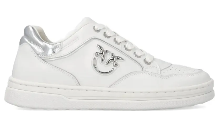 PINKO Mandy sneakers met logodetail – Wit (SS0159P001)