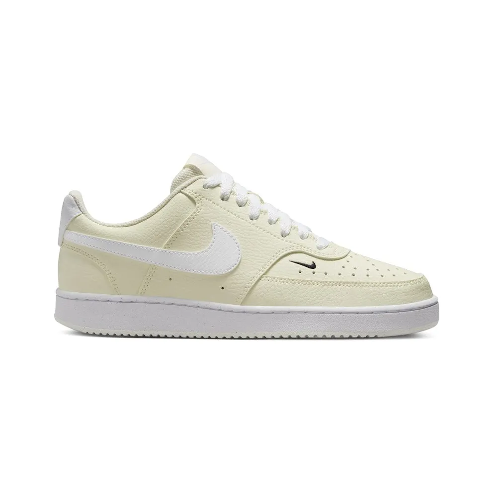 Nike Court Vision Low Next Nature White Black Pale Ivory (FV9952-100)