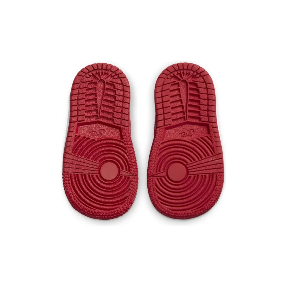 Jordan 1 Mid Banned 2020 (TD) Black/University Red-Black-White (640735-074)