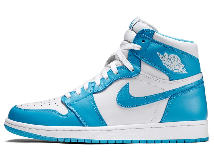Air Jordan 1 Retro High OG UNC – “White / Dark Powder Blue” (555088-117)