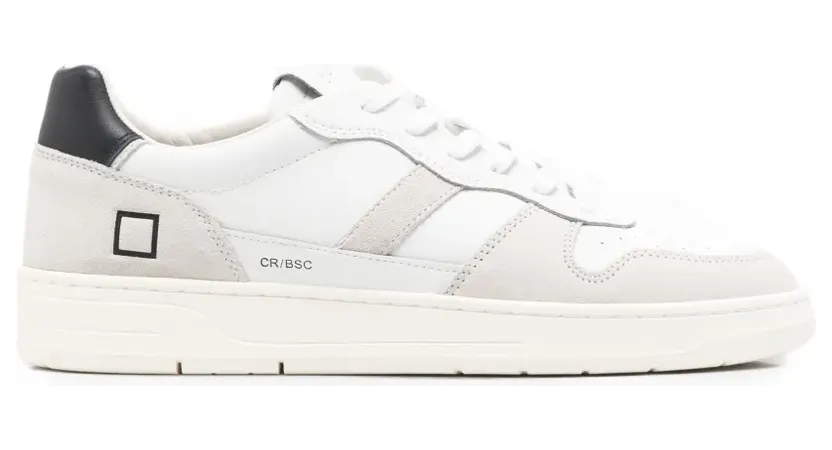 D.A.T.E. Perforierte Court 2.0 Sneakers – Weiß (M451C2BAWL)