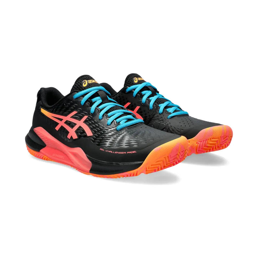Asics Gel-challenger 14 Padel Black/Blazing Coral (1041A477.001)