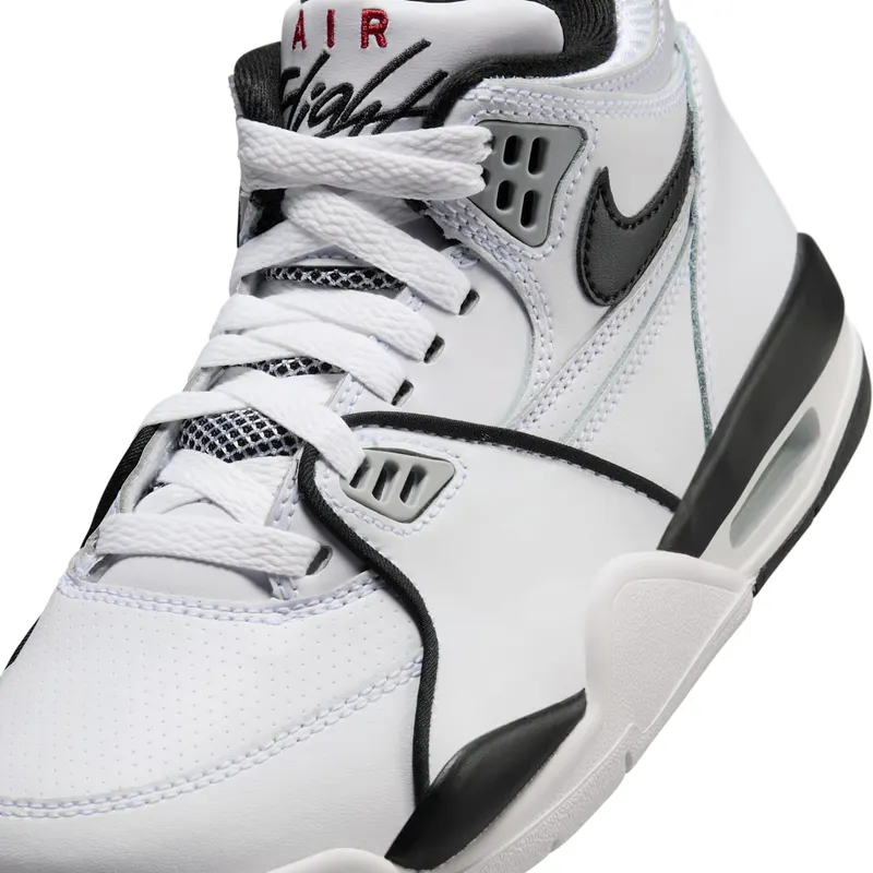Nike Air Flight ’89 White Black Wolf Grey (HF0406-102)