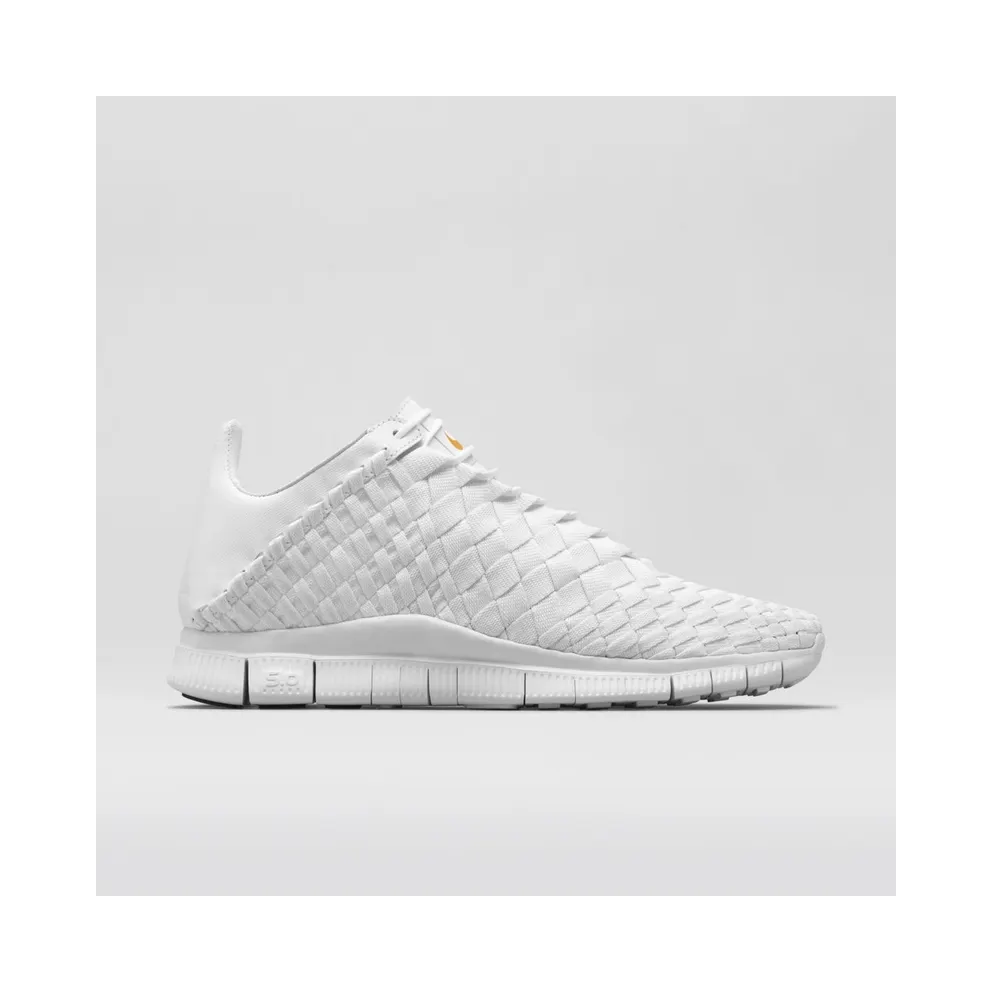 Nike Free Inneva Woven Tech White White/White (705797-110)