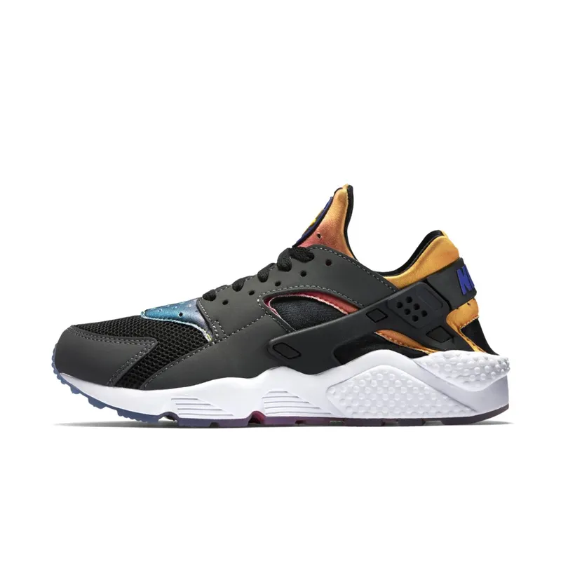 Nike Air Huarache SD Run Rainbow Black/Puresn Volt-True Yellow-Pink Pow (724764-005)