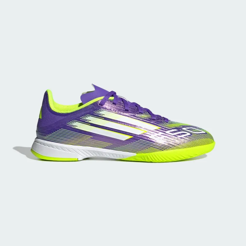 adidas F50 League Indoor Purple Rush Cloud White Lucid Lemon (JH7750)