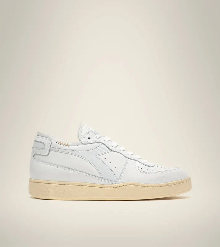 Diadora Mi Basket Row Cut White / Grey Aurora (201176282C8450)
