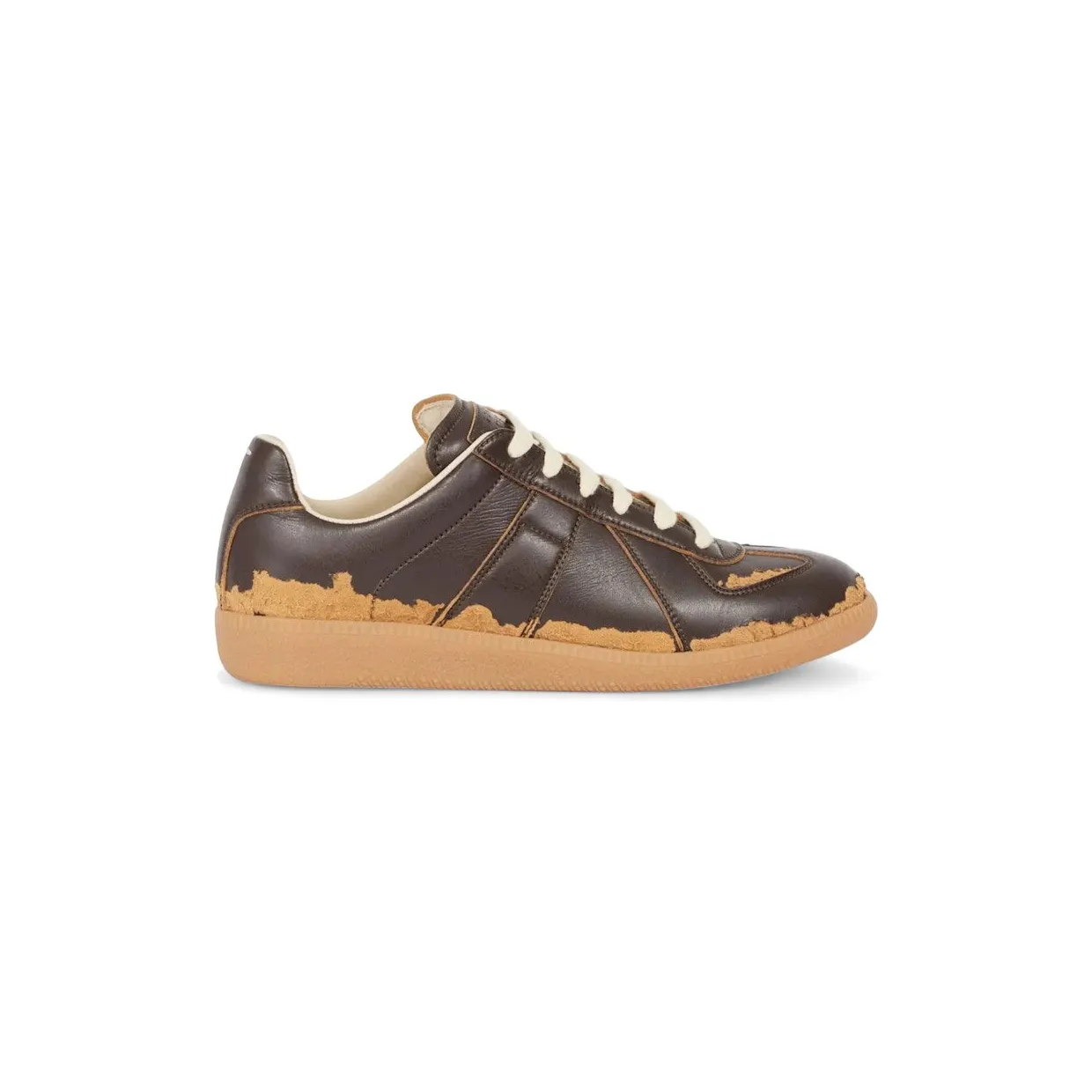 Maison Margiela Replica Dark Brown Camel Distressed (S58WS0270 P7414 HB056)