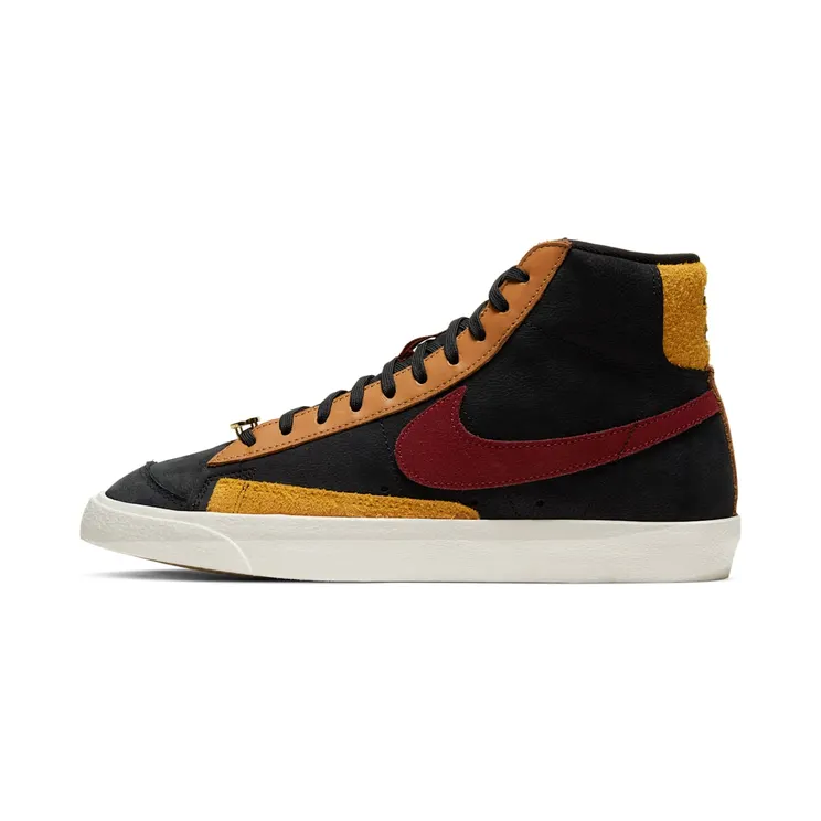 Nike Blazer Mid Dorothy Gaters (2020) “Black / University Gold / Flax / Team Red” (CU6442-001)