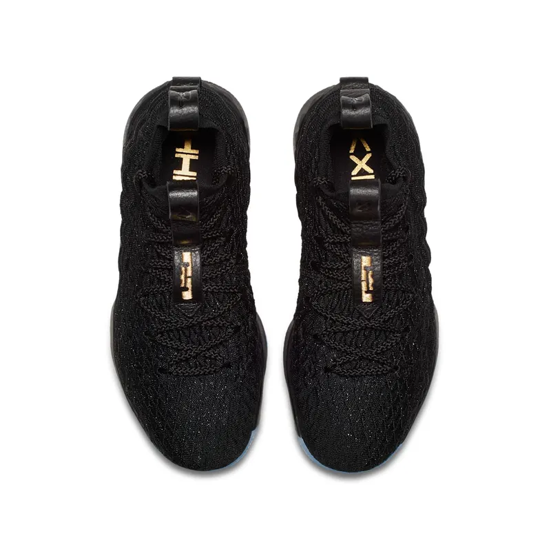 Nike LeBron 15 Black Metallic Gold (922811-006)