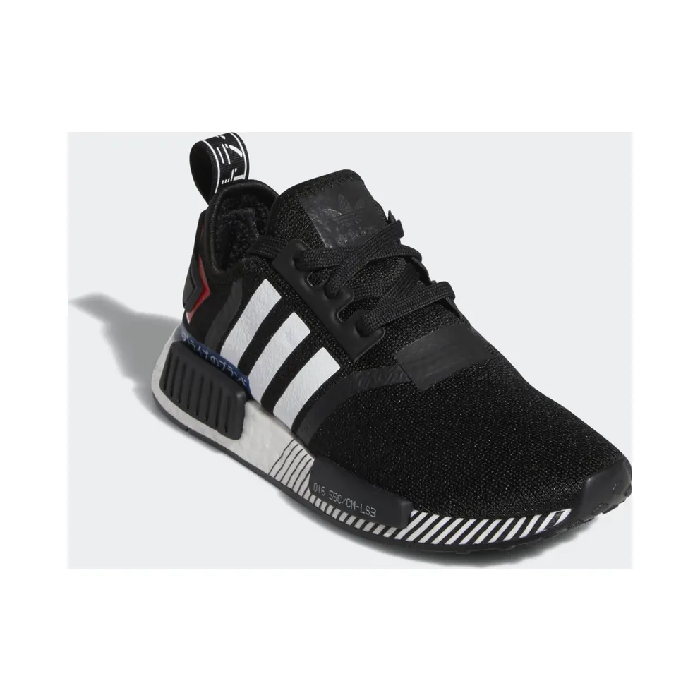adidas NMD R1 Japan Pack Black White (Youth) Core Black/Cloud White/Lush Blue (EF2310)