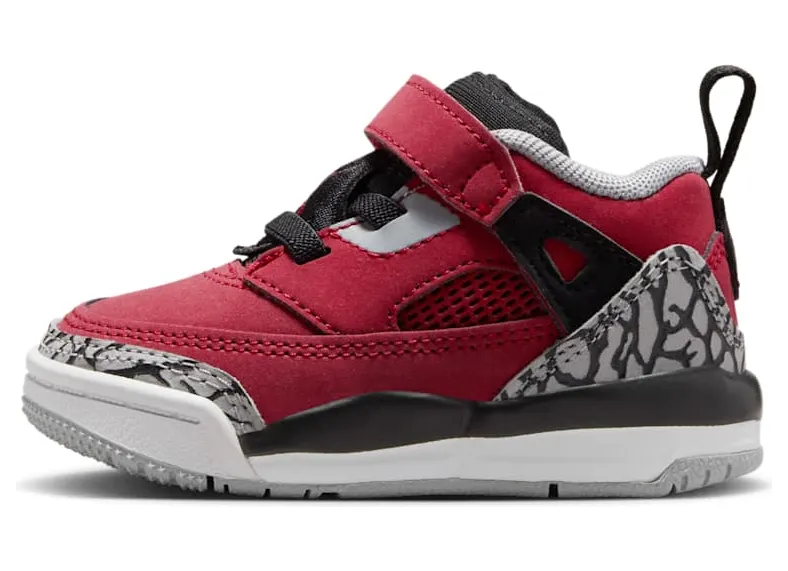 Jordan Spizike Low TD Toro “Gym Red / Wolf Grey / Cool Grey / Black” (FQ3952-600)