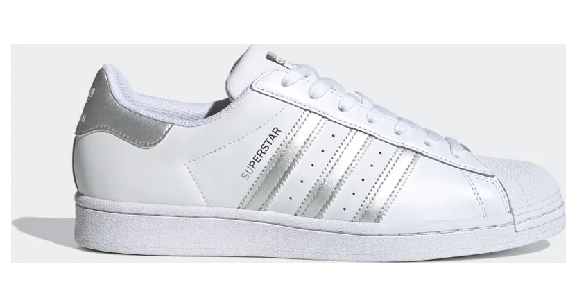 adidas Superstar Cloud White / Silver Metallic / Cloud White (FX2329)