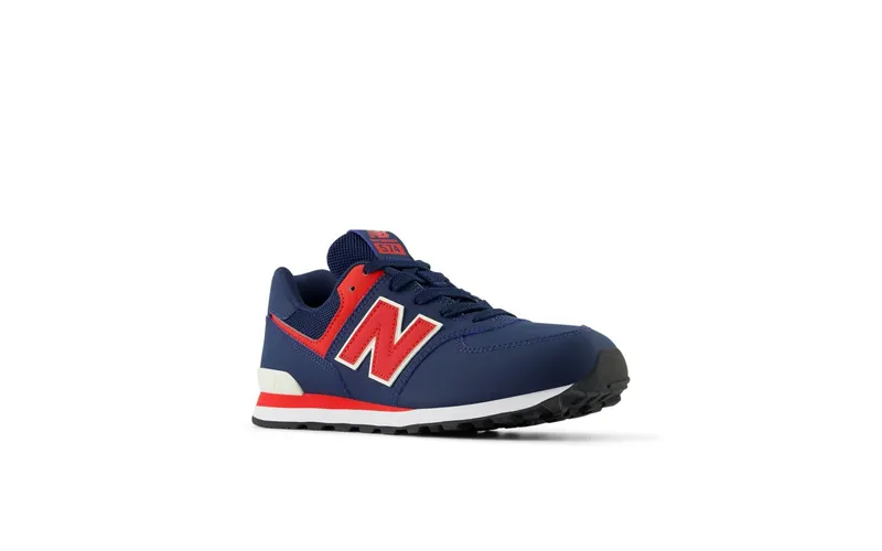New Balance 574 Navy Red White