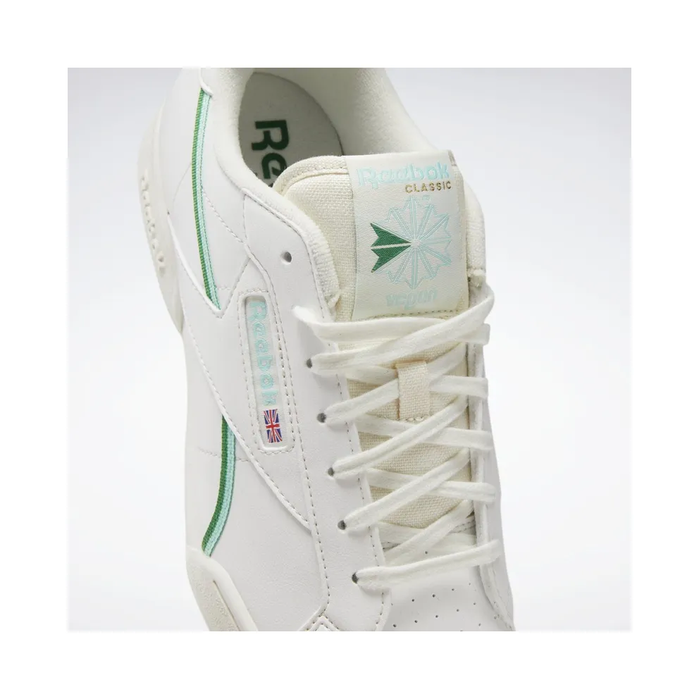 Reebok NPC UK II Vegan Shoes Chalk / Hint Mint / Glen Green