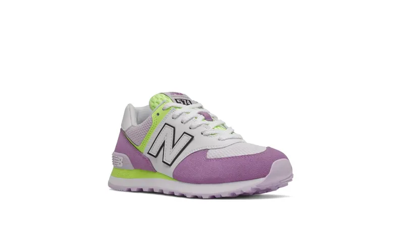 New Balance New Balance Purple/Yellow (WL574GY2)