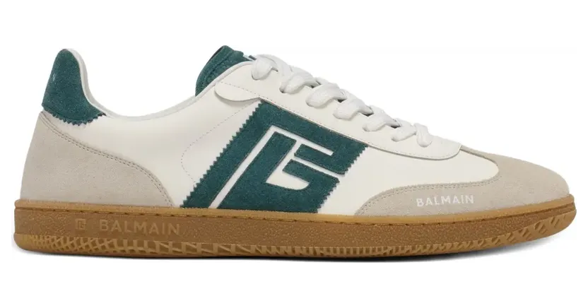 Balmain Swan low-top sneakers – Wit (FM1VI360LCWE)