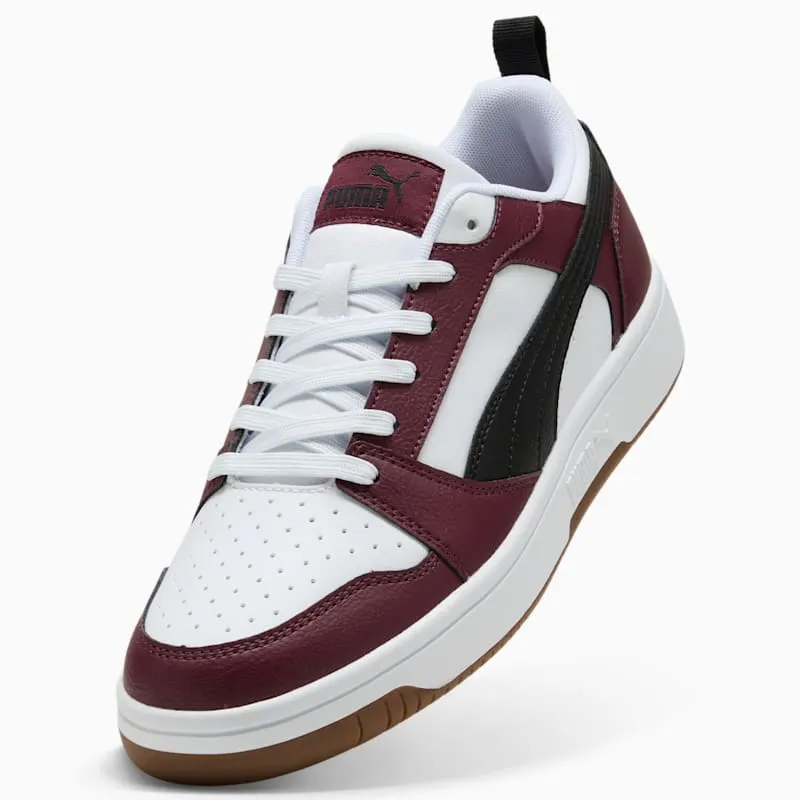 Puma Rebound PUMA White / PUMA Black / Ruby Shimmer (392328-54)