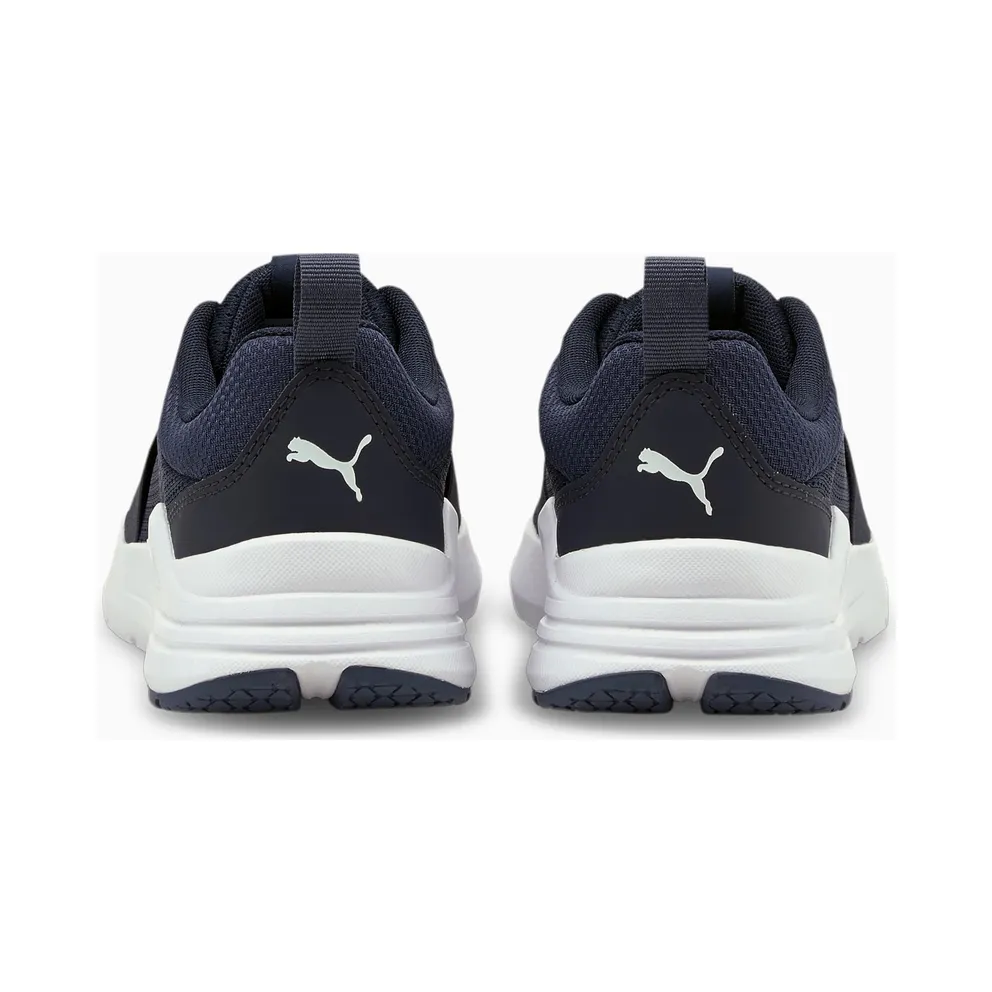 PUMA Wired Run Youth Peacoat/White (374214-13)