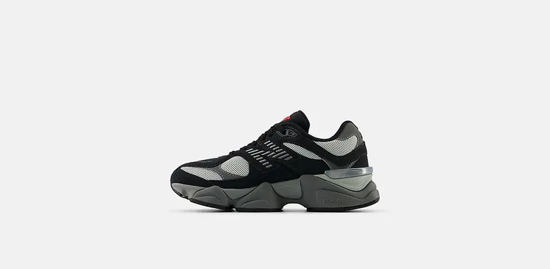 New Balance 9060 Big Kid “Black Castlerock” (GC9060BK)