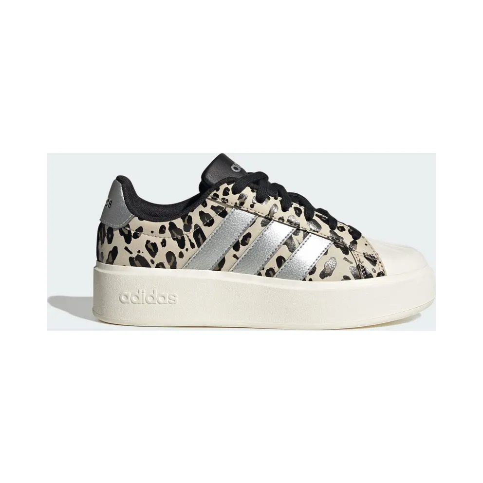 Adidas STREETTALK BOLD Shoes JUNIOR Crystal Linen / Silver Metallic / Core Black (KI0050)