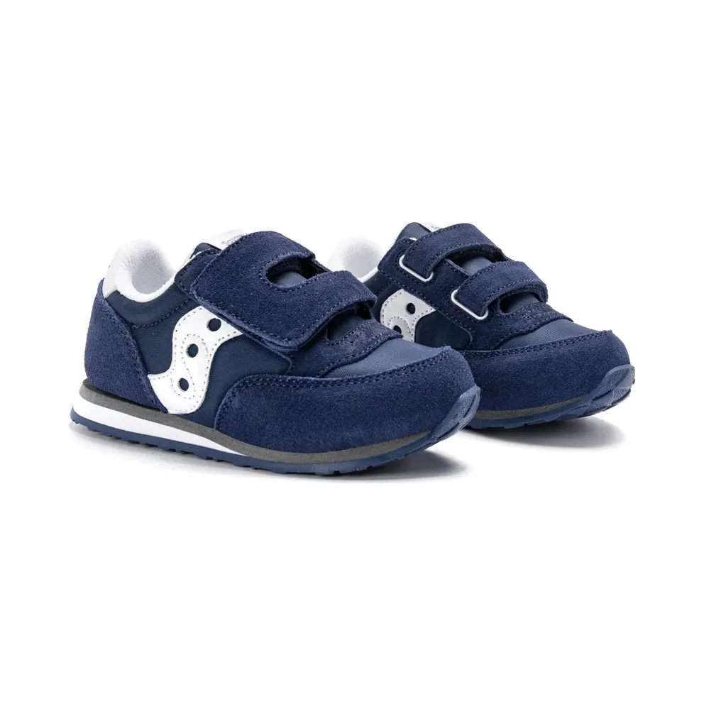 Saucony Jazz Hook & Loop TD “Navy / White” (ST35410A)