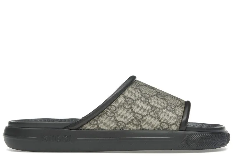 Gucci Persuit Supreme Slide Beige Ebony (816356 96GI0 9744)