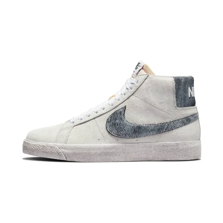 Nike SB Blazer Mid Faded Sail “Grey Fog / White / Black” (DA1839-002)