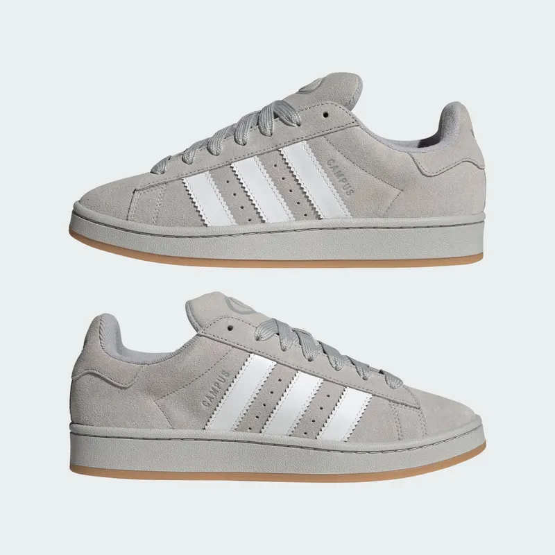 Adidas Campus 00s Grey Two / Cloud White / Gum (JH8793)