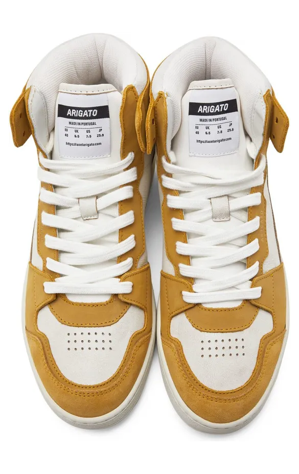 Axel Arigato SSENSE Exclusive Yellow Ace Hi Sneakers (41022) (5)