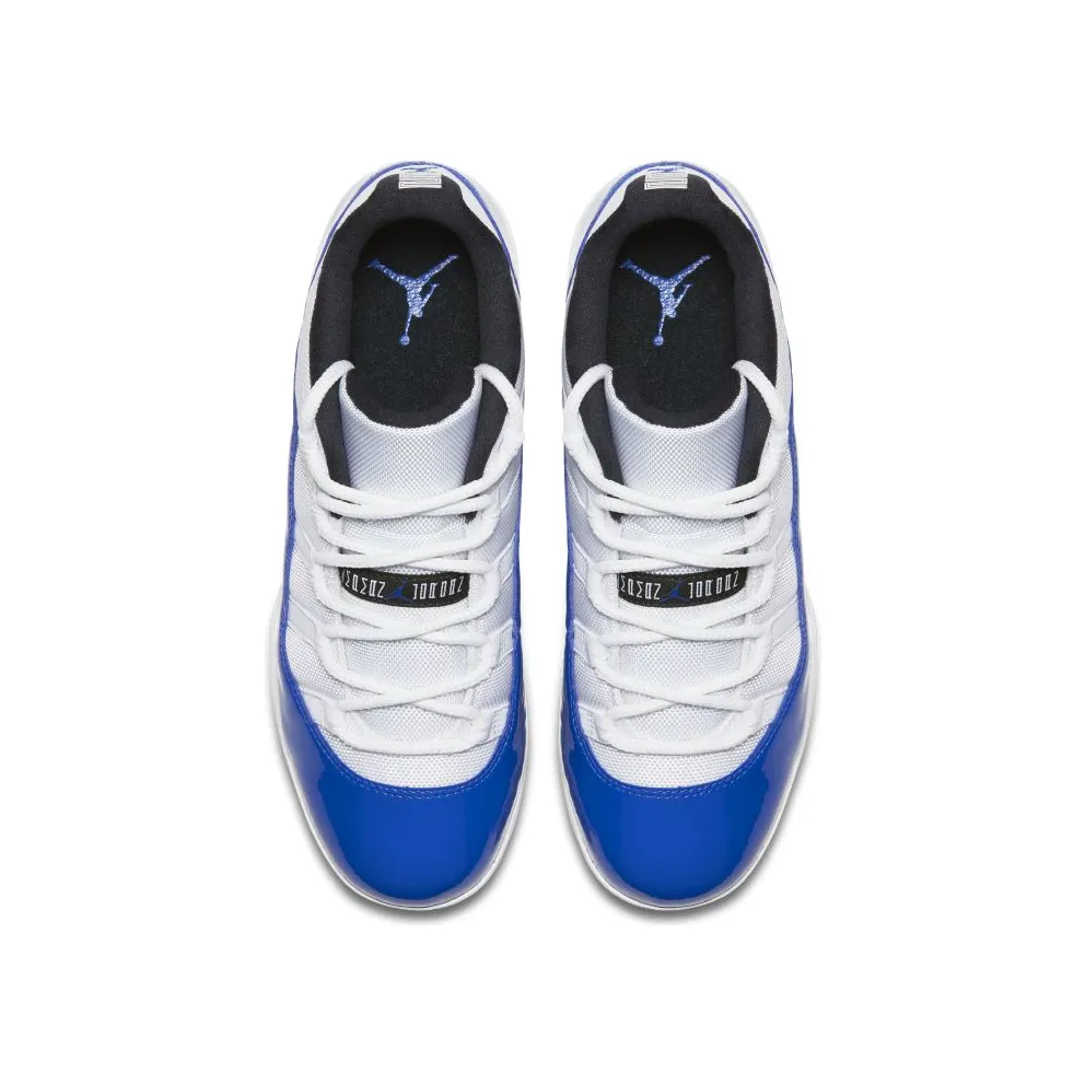 Jordan 11 Retro Low Cleat White Royal White/Game Royal-Game Royal-Black (AO1560-107)
