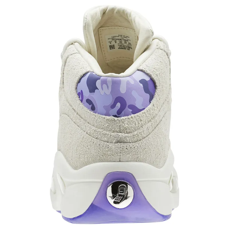Reebok Question Mid Cam’Ron Chalk/Lush Orchid-Purple (Other Brands Reebok)