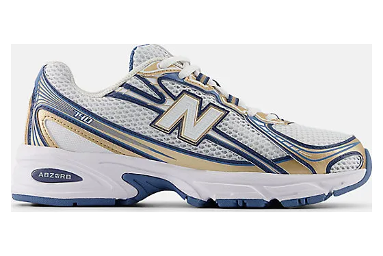 New Balance U740HB2 (heron blue / vintage indigo / gold metallic / sea salt) – U740HB2