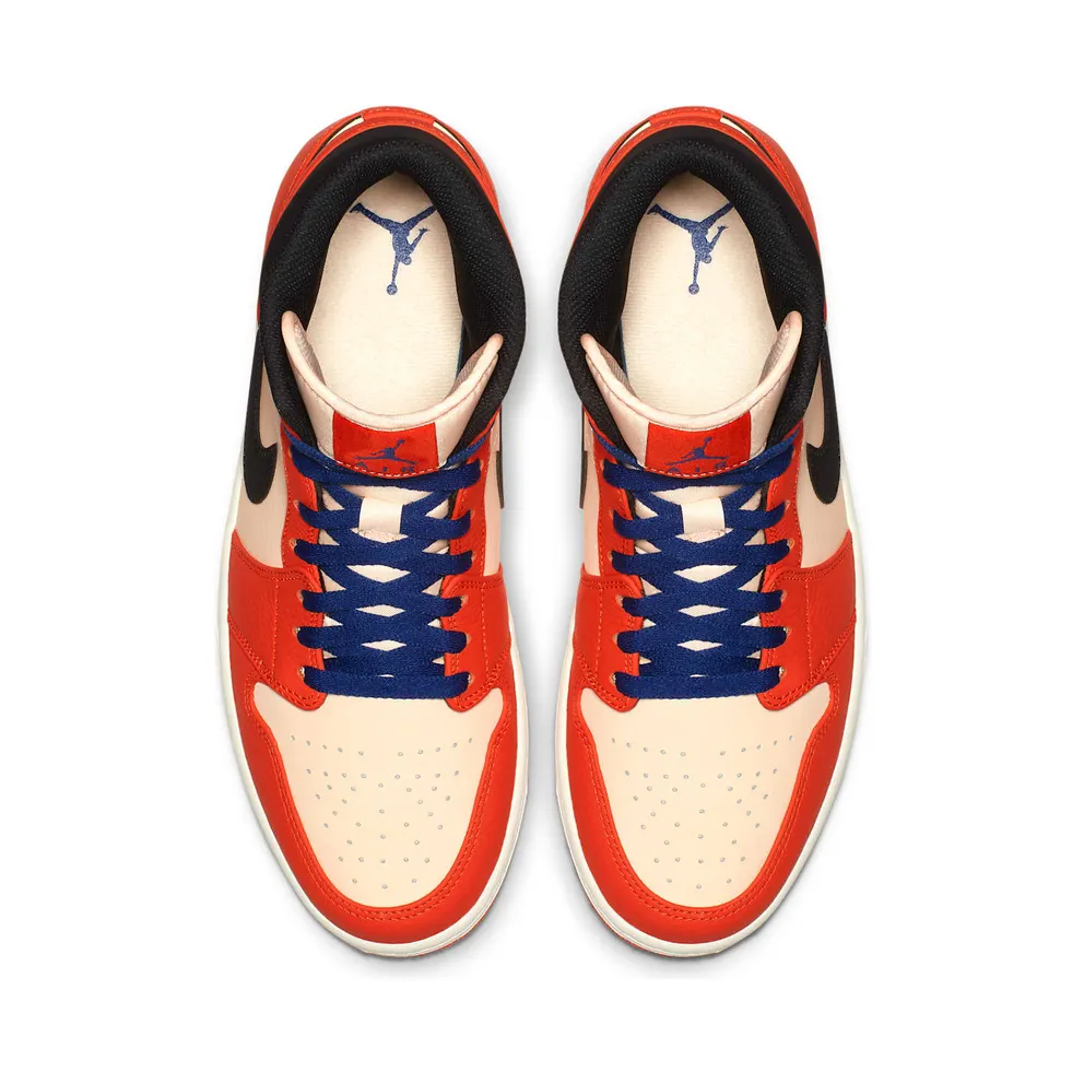 Air Jordan Nike AJ I 1 Mid SE ‘Team Orange’ (852542-800)