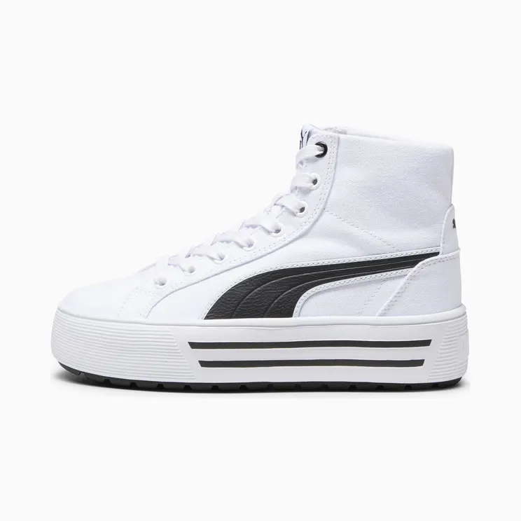 Puma Kaia 2.0 Mid damessneakers Wit/Zwart (392325-01)