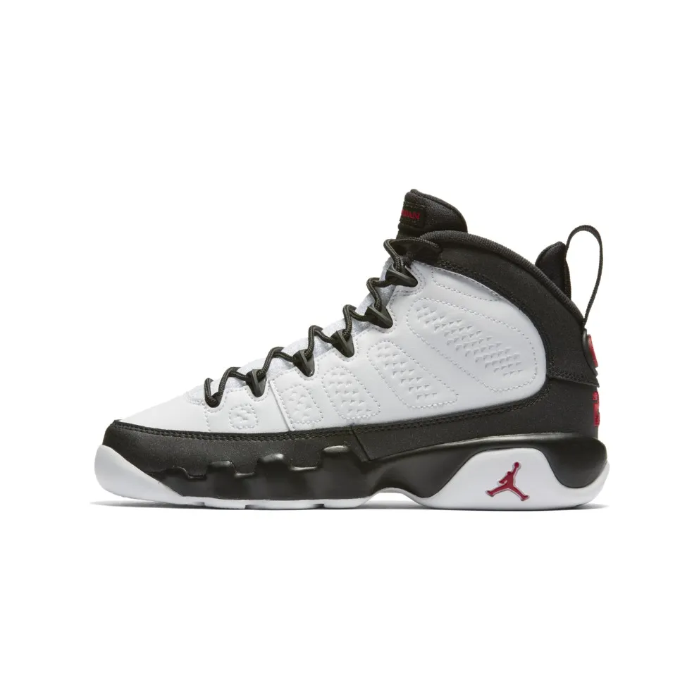 Jordan 9 Retro OG 2016 (GS) White/Black-True Red (302359-112)