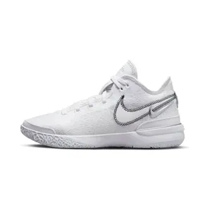 Nike Zoom Lebron NXXT Gen “White / Black / Metallic Silver” (DR8784-101)