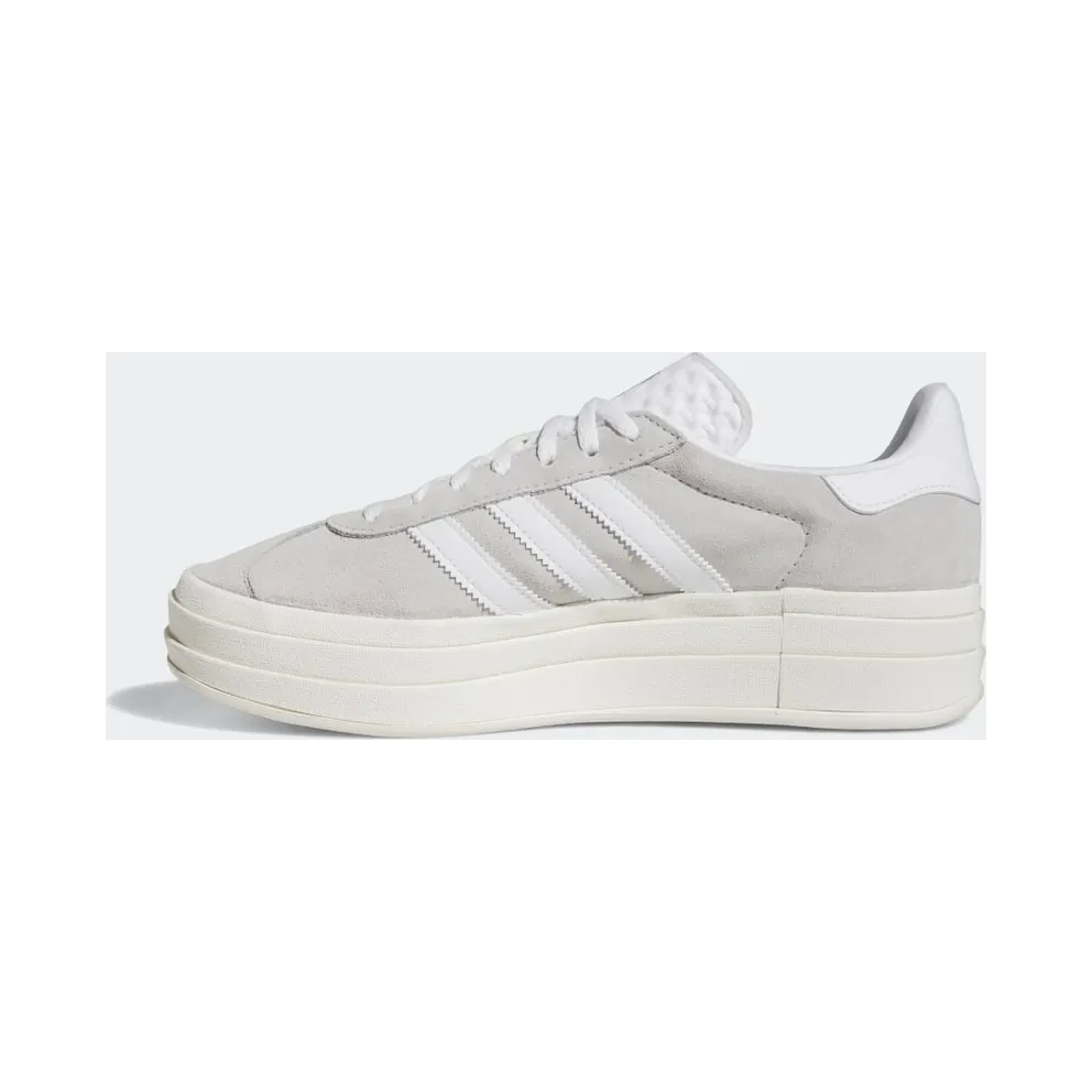 Adidas Gazelle Bold Grey Two / Cloud White / Core White (HQ6893)