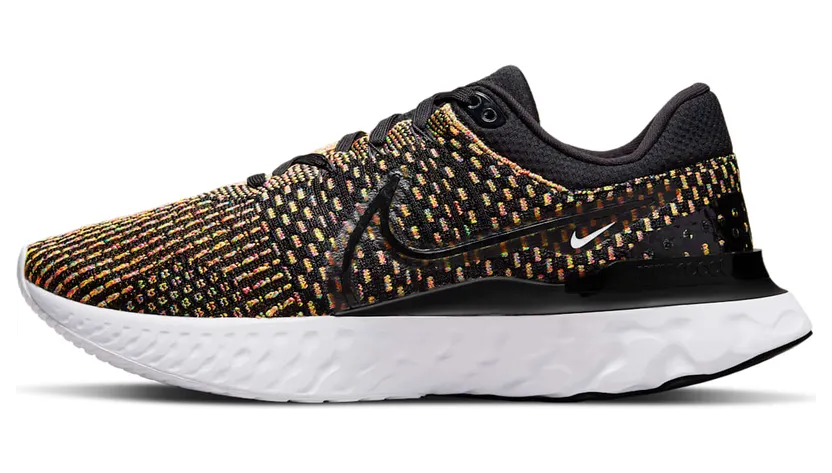 Nike React Infinity Run Flyknit 3 voor heren (straat) Zwart (DH5392-002)
