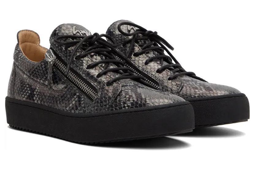 Giuseppe Zanotti Black Frankie Sneakers (RU20004-92889) (4)