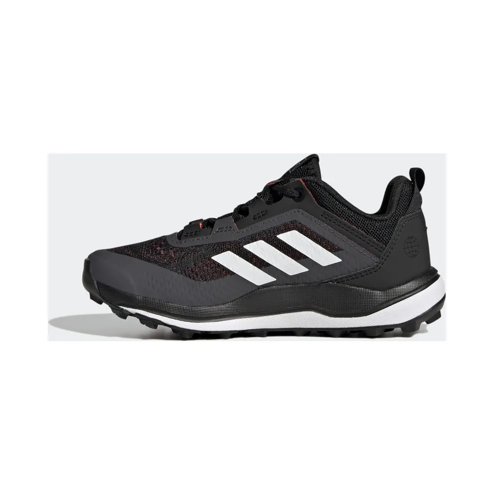 adidas Terrex Agravic Flow Trail Running Core Black / Crystal White / Solar Red (HQ3502)