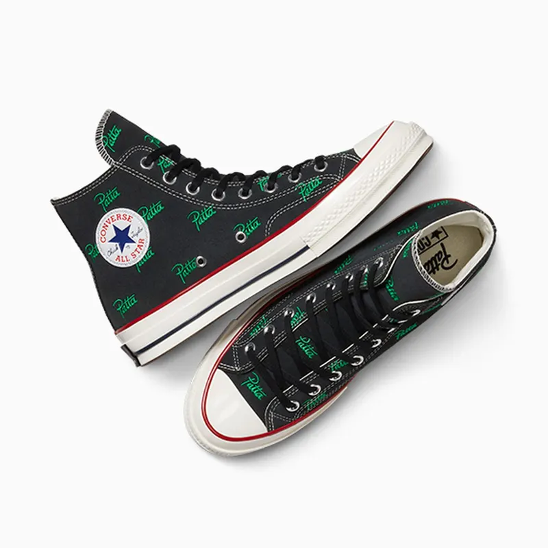 Converse Chuck 70 Hi Patta Mini Logo Pack Black (A13857C)