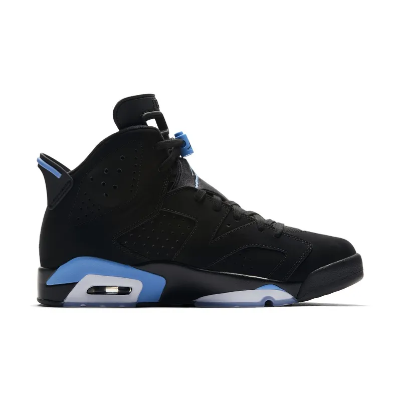 Jordan 6 Retro UNC Black/University Blue (384664-006)