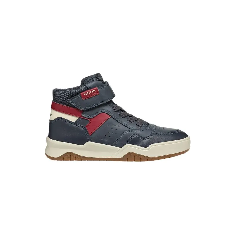 Geox sneaker marineblauw/donkerrood (J367RF0MEFU-C4244)