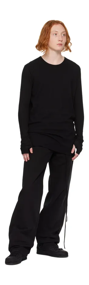 Ann Demeulemeester Black Raven Sneakers (2202-M-N01-375-099) (5)