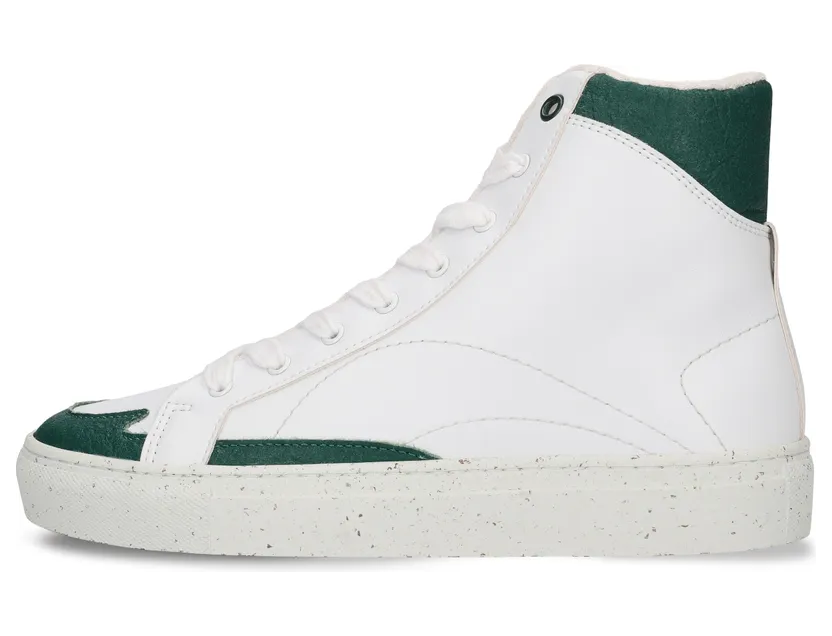 Nae Vegan Shoes Nae Vegan Donkergroen / White (LONDONGREENAPPLESKIN43)