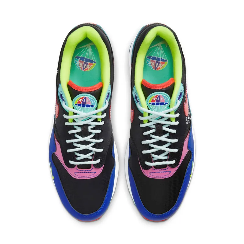 Nike Air Max 1 Black Hyper Grape Black/Hyper Grape/Hyper Royal (CU4713-001)