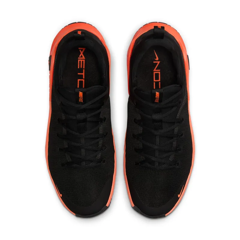 Nike Free Metcon 6 “Black Hyper Orange Hyper Crimson” (FJ7127-004)