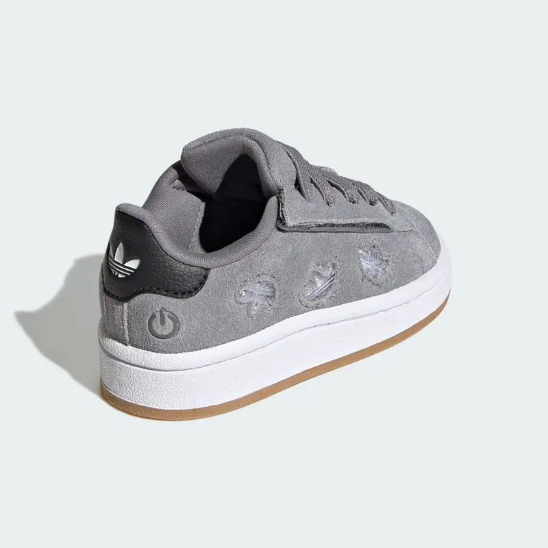 Adidas CAMPUS 00s LED LIGHTS COMFORT CLOSURE ELASTIC LACE Shoes Grey Three / Supplier Colour / Cloud White (IH6384)